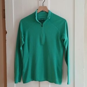 Patagonia Quarter-Zip Pullover - Teal Green